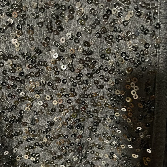 JONES NEW YORK SIGNATURE SEQUIN TOP S/CH - Picture 4 of 5